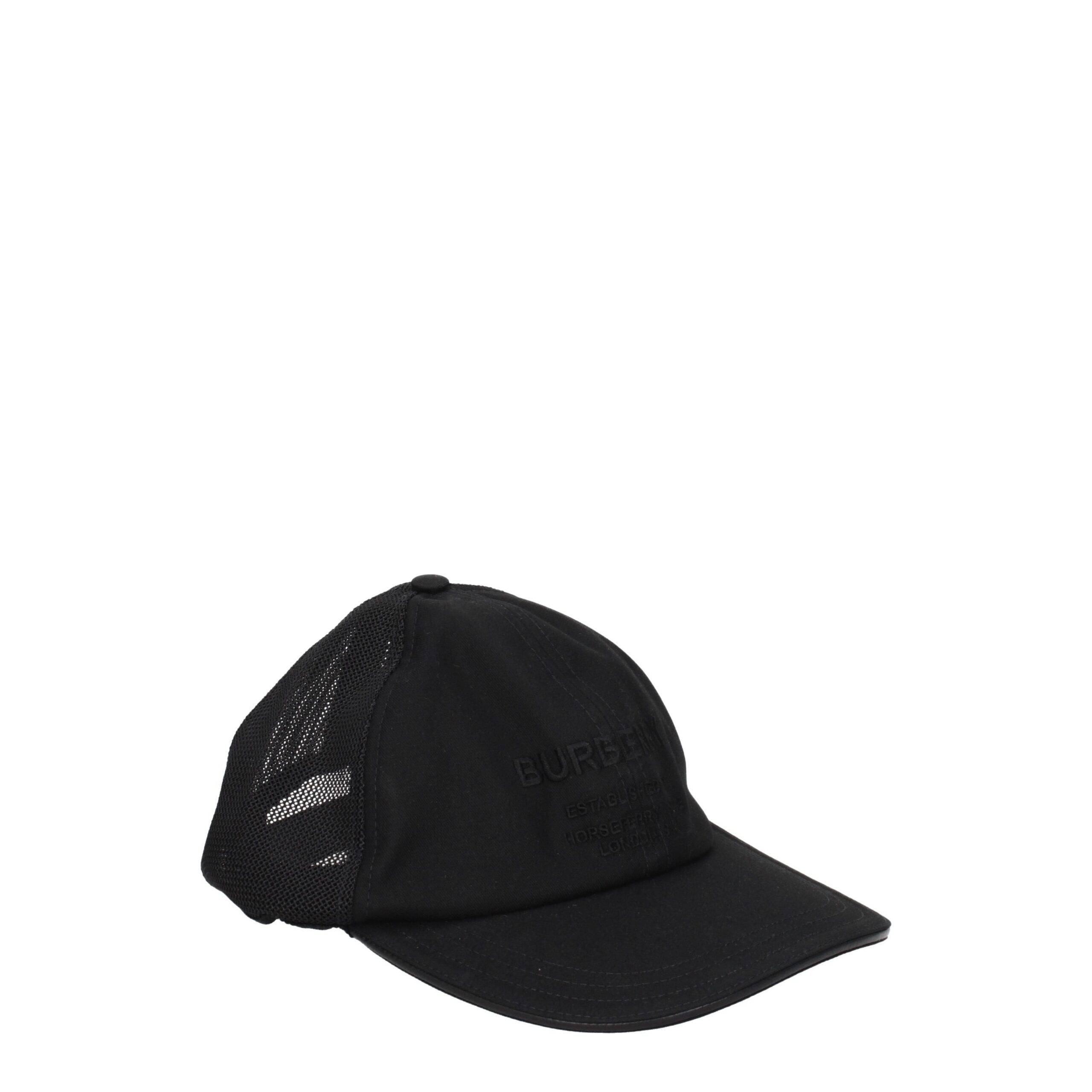 Burberry Black Cotton Hat
